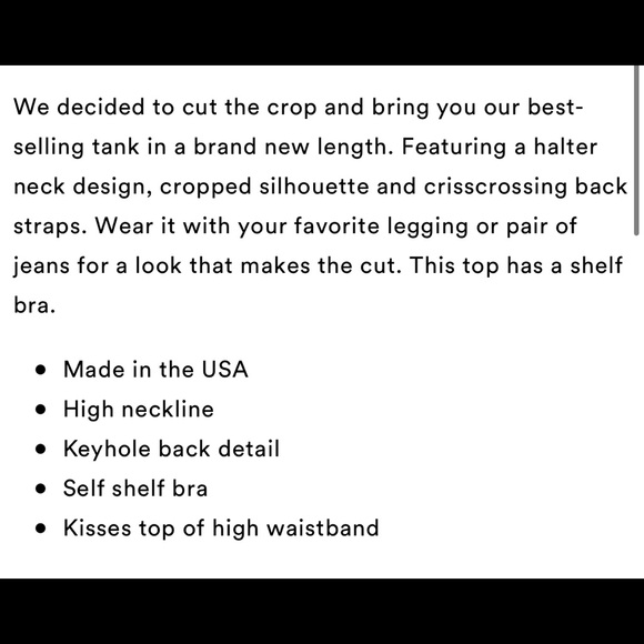 Spacedye Studio Cropped Tank - Picture 5 of 6